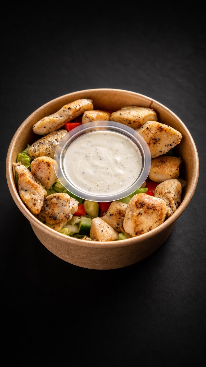 Mini Greek Chicken Salad