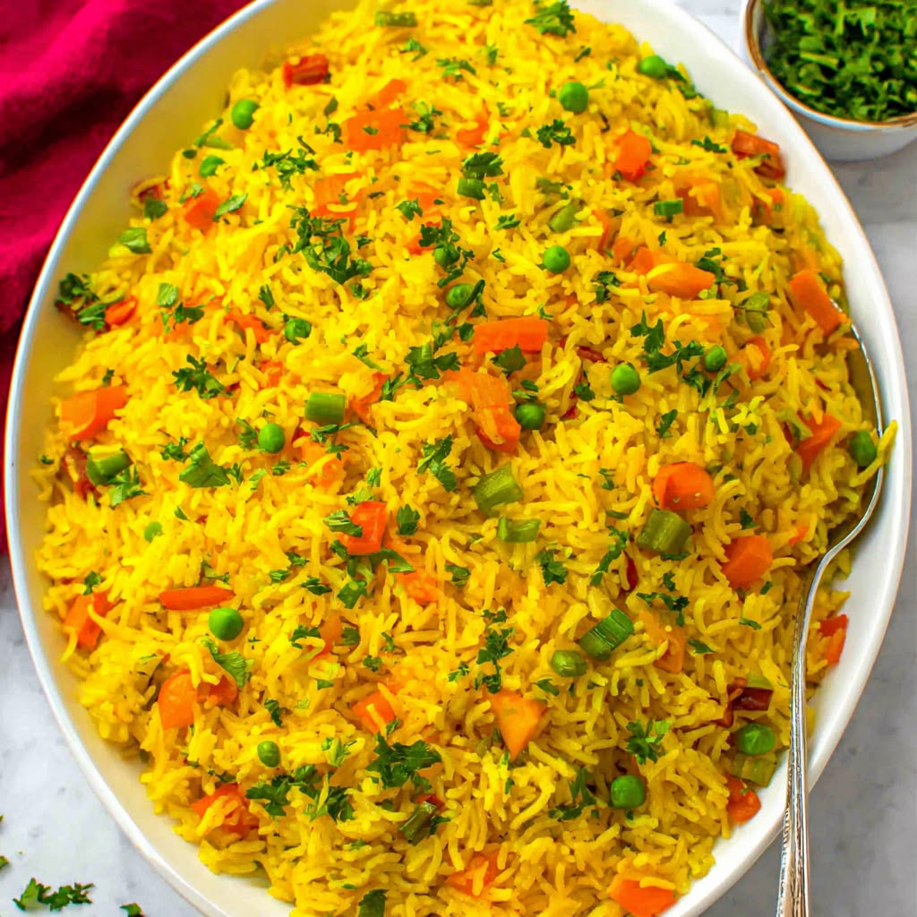 Yellow pocket rice