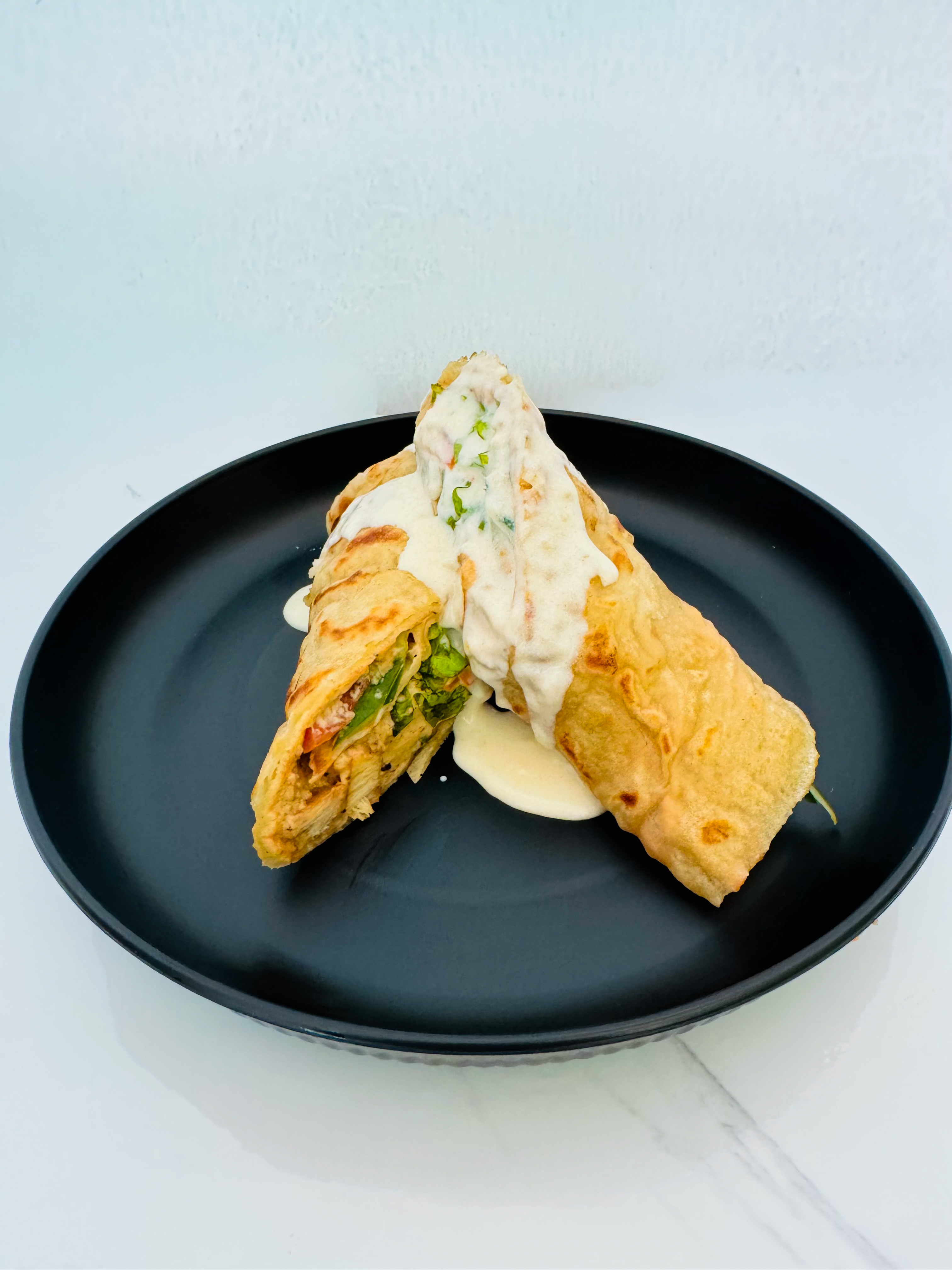 Creamy Chicken Wrap